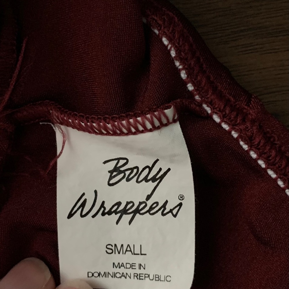 Maroon Dancer Briefs - Picture 3 of 3